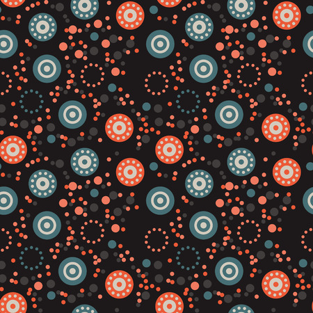 Strange flowers seamless pattern. Autentic design for textile, print or digital.のイラスト素材