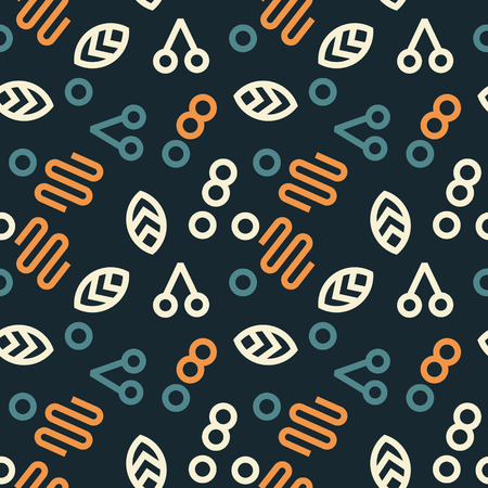 Cherries in the wood creative pattern. Digital design for print, fabric, fashion or presentation.のイラスト素材