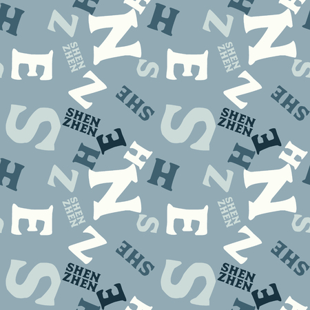 Shenzhen
 creative pattern. Digital design for print, fabric, fashion or presentation.のイラスト素材
