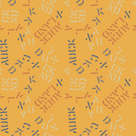 Auckland
 creative pattern. Digital design for print, fabric, fashion or presentation.のイラスト素材