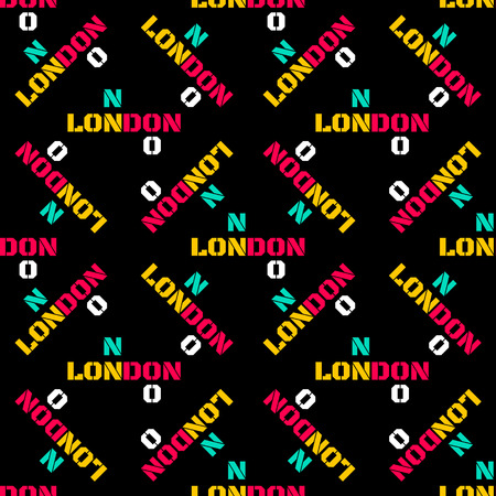 London
 seamless pattern. Creative design for various backgrounds.のイラスト素材