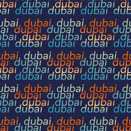 Dubai seamless pattern. Authentic artistic design for background.のイラスト素材