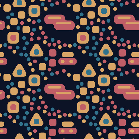 Busy city streets seamless pattern. Suitable for screen, print and other media.のイラスト素材
