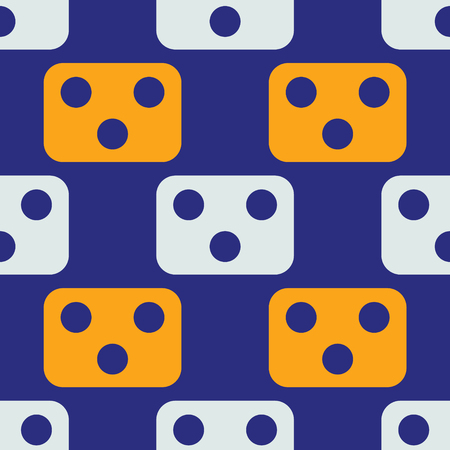 Rectangular pattern design with dots illustrationのイラスト素材