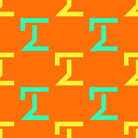 Strong build seamless pattern. Strict line geometric pattern for your design.のイラスト素材