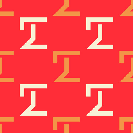 Strong build seamless pattern. Strict line geometric pattern for your design.のイラスト素材