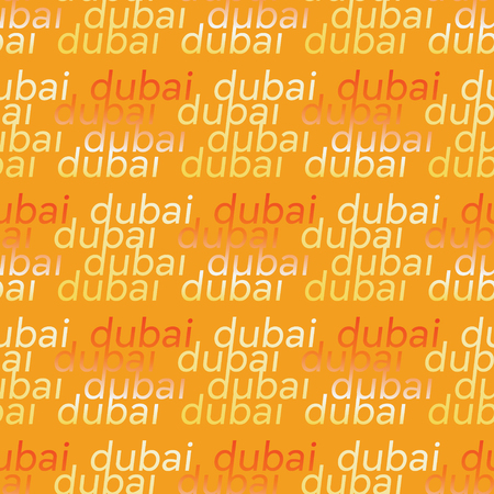 Dubai seamless pattern. Authentic artistic design for background.のイラスト素材