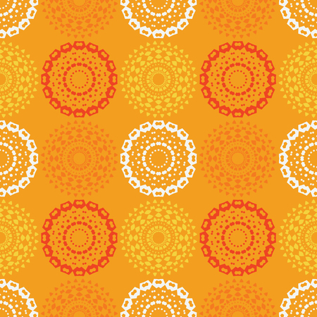 Path of endeavour symmetry seamless pattern. Suitable for screen, print and other media.のイラスト素材