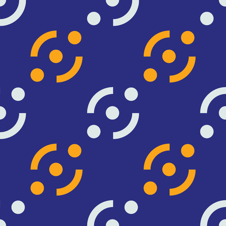 Berry flow graphic seamless pattern. Strict line geometric pattern for your design.のイラスト素材