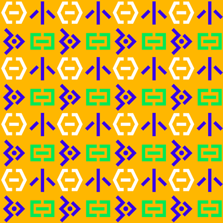 Space invaders seamless pattern. Suitable for screen, print and other media.