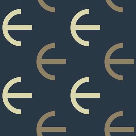 Symbol grid seamless pattern. Strict line geometric pattern for your design.のイラスト素材