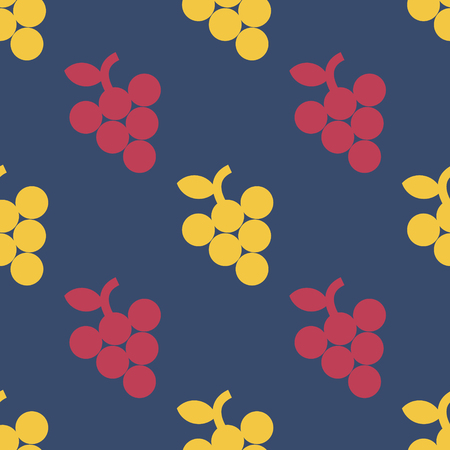 Grape simple seamless texture, modern design background.のイラスト素材