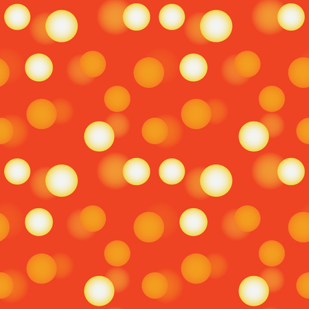 3d polka dots seamless pattern. Three dimensional depth series.のイラスト素材