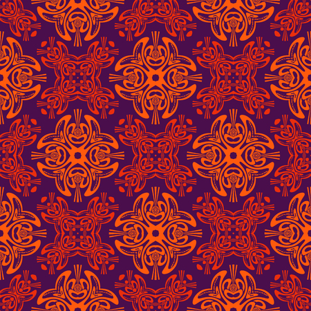 Tribal, asian like seamless pattern, abstract colorful background, texture. seamless pattern, abstract colorful background, textureのイラスト素材