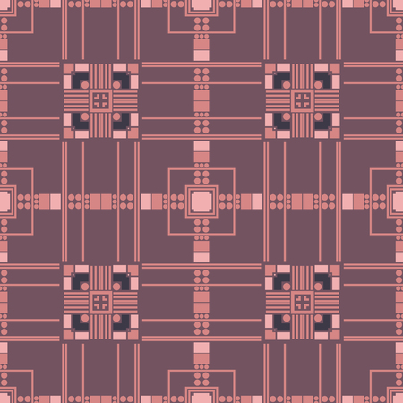 Artificially generated square seamless pattern, abstract colorful background, texture. seamless pattern, abstract colorful background, texture.のイラスト素材