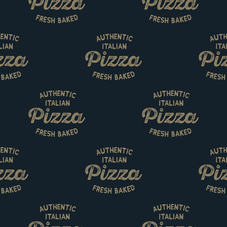 Pizza seamless pattern, abstract colorful background, texture. seamless pattern, abstract colorful background, textureのイラスト素材