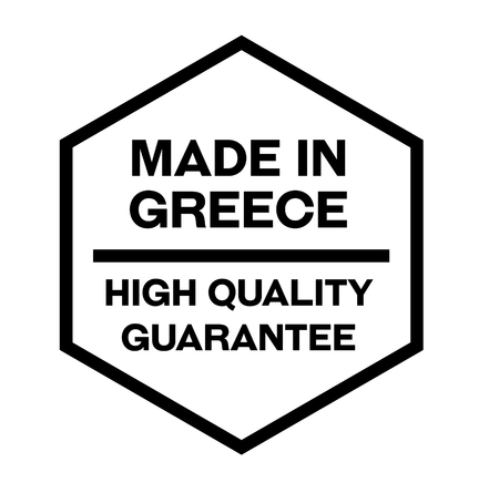 Made in Greece product label isolated on white background.のイラスト素材