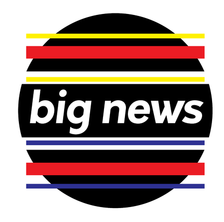 BIG NEWS stamp on whiteのイラスト素材