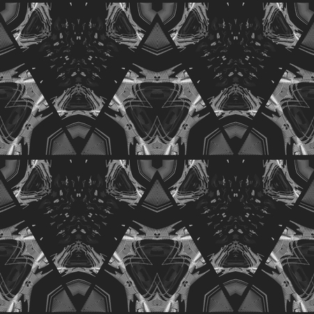 Biomorphic highly detailed seamless pattern