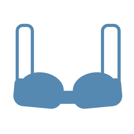 Bra flat illustrationのイラスト素材