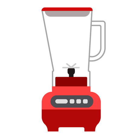 Mixer flat illustration. City life and everyday objects series.のイラスト素材