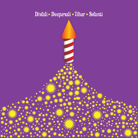 Diwali Deepavali - Fireworkのイラスト素材