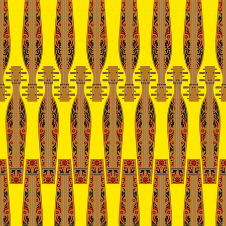 Sape Dayakのイラスト素材