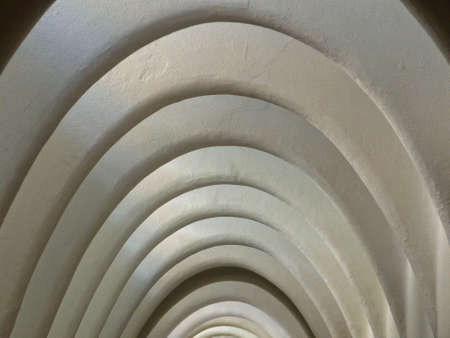 Arched loft in Casa Batllo - Barcelonaのeditorial素材