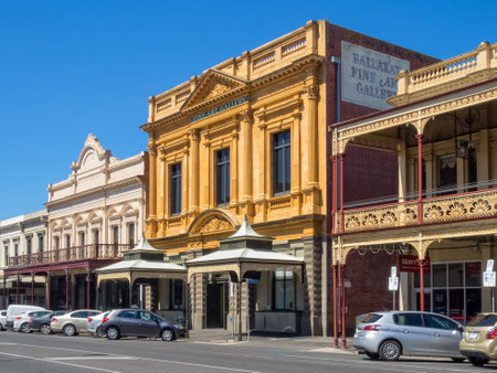 The Art Gallery of Ballarat is the oldest and largest regional art gallery in Australia - Ballarat, Victoria, Australiaのeditorial素材