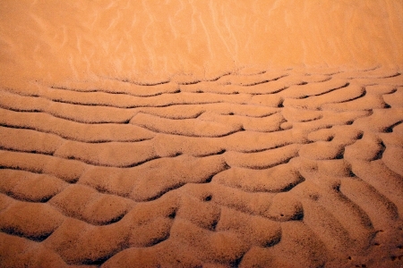 sand in the desert of tunisiaの写真素材