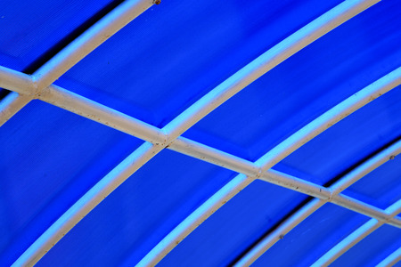 plastic abstract in asia  kho phangan pier roof lomprayah  bay   in thailandの写真素材