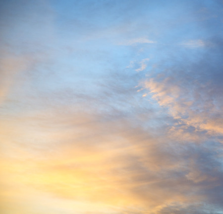 sunrise     in the colored sky white soft clouds and abstract backgroundの写真素材