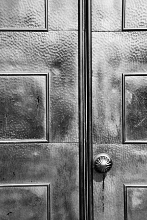 door in italy old ancian wood and traditional            texture nailの写真素材