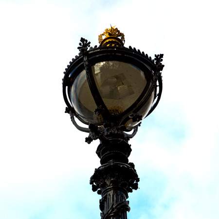 europe in the sky of london lantern and abstract illuminationの写真素材