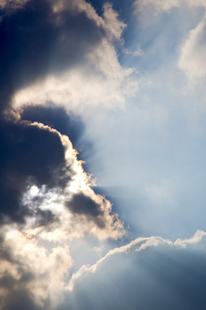 milan lombardy italy  varese abstract   ckoudy sky and sun beamの写真素材