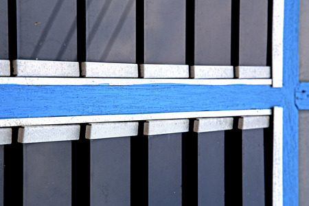 temple  phangan bangkok thailand incision blue  venetian blindの写真素材