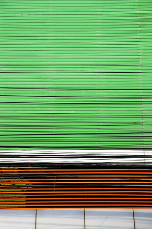 thailand  bangkok   palaces  temple     abstract    in the  concrete    brick   shadow angleの写真素材