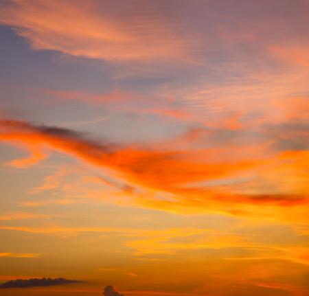 sunrise cloud and sky in thailand kho tao bay coastline