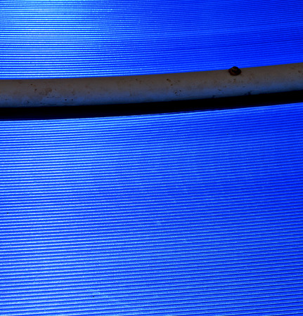 plastic abstract in asia  kho phangan pier roof lomprayah  bay   in thailandの写真素材