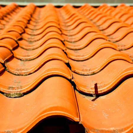 old roof in italy the line and texture of diagonal architecture