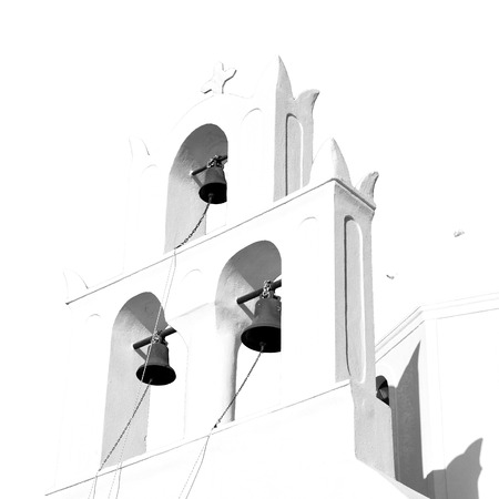 in santorini greece old construction and      the skyの写真素材