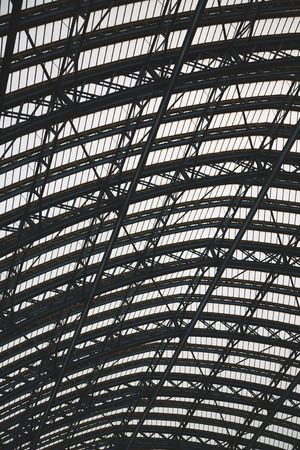 abstract metal in england london railing steel and backgroundの写真素材