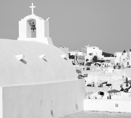 in santorini greece old construction and      the skyの写真素材