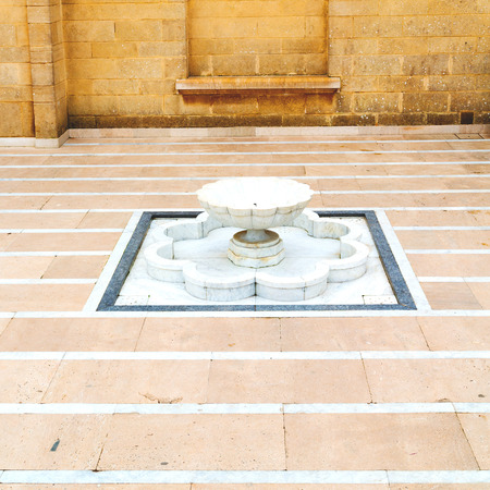 fountain in morocco africa old antique construction  mousque palaceのeditorial素材