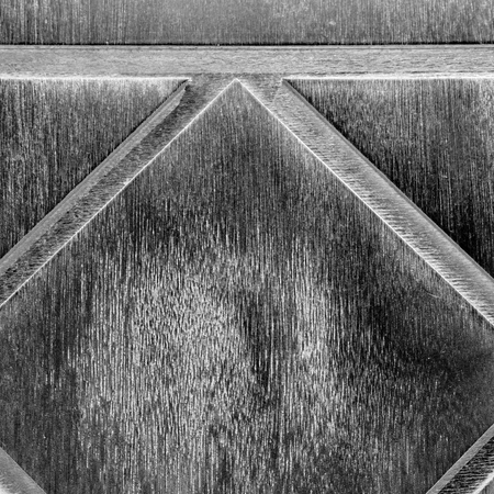 texture of a brown old door in italy europeの写真素材