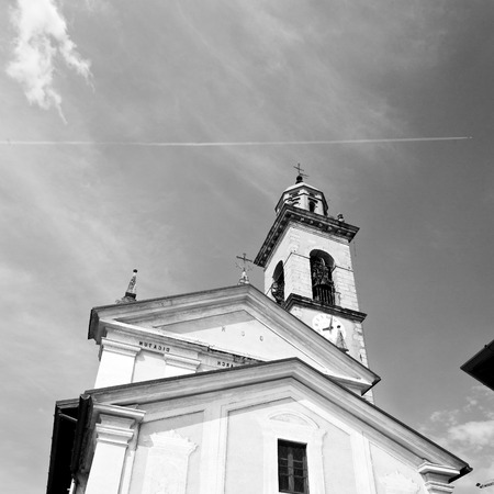 column old architecture in italy europe milan     religio and sunlightの写真素材