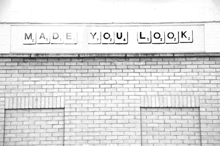 wall texture in london england and stone in the floorの写真素材