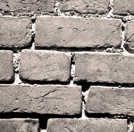 brick in  italy old wall and texture material the background