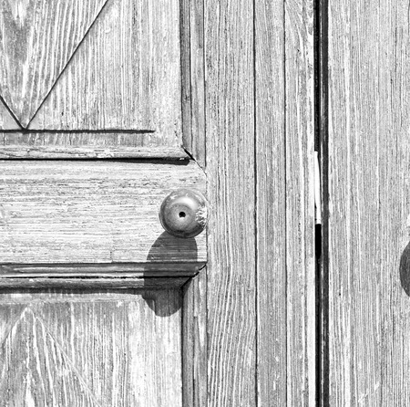 door in italy old ancian wood and traditional               texture nailの写真素材