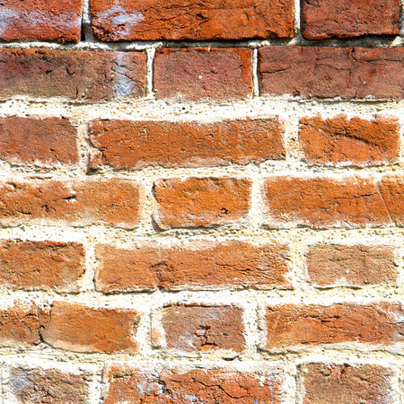milan  in italy old church concrete wall  brick   the    abstract background